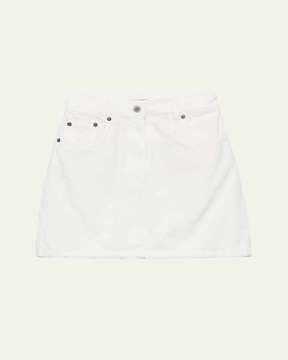 Denim Mini Skirt